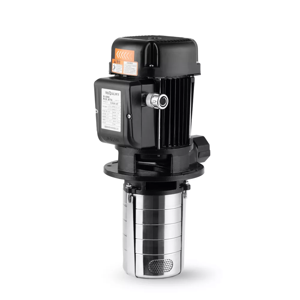 ரைஸ்ஃபுல் உயர் அழுத்த மின்சார பம்ப் வர்த்தக பயன்பாடு மதிப்பிடப்பட்ட ஓட்டம் 2M³/h இம்மர்சிபிள் துருப்பிடிக்காத எஃகு செங்குத்து மல்டிஸ்டேஜ்